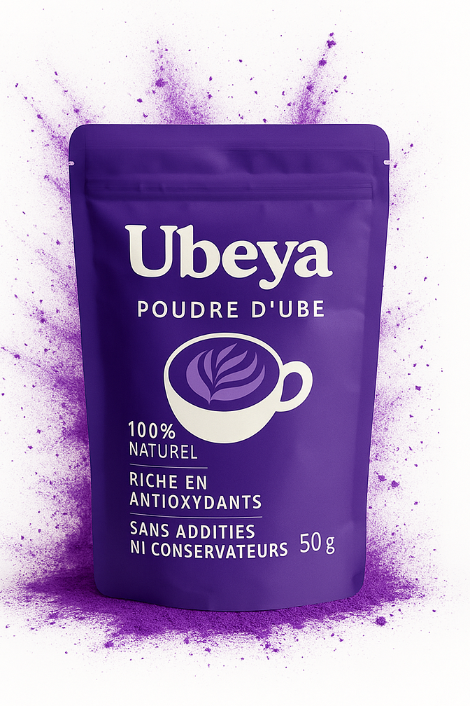 Poudre d’Ube (Igname Violet) – 50 g