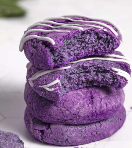 Cookies à l’Ube : la recette violette qui fait fondre tout le monde