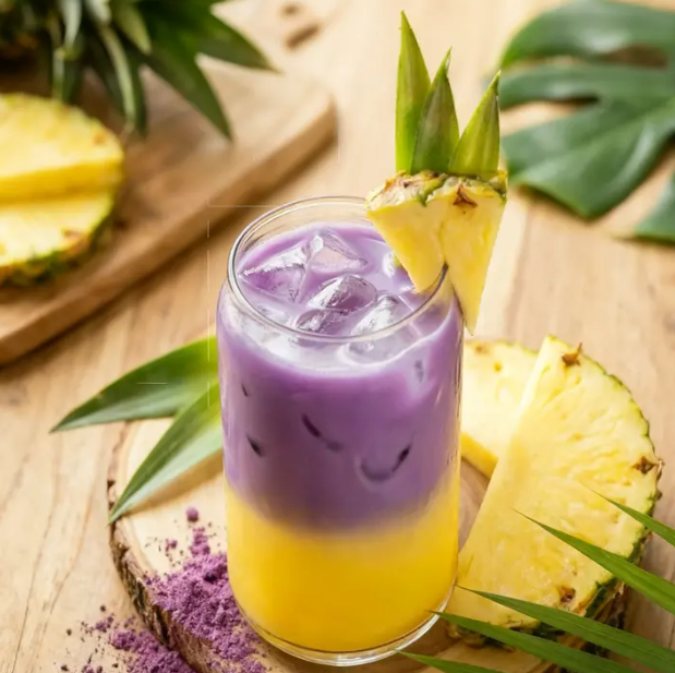 Jus d'ananas à L'UBE