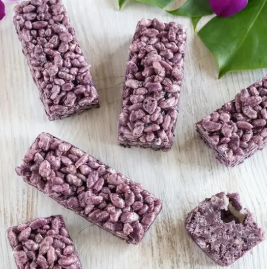 Barres crunchy à l’UBEYA
