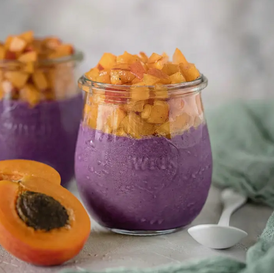 Panna Cotta à l’UBEYA & abricot