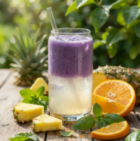 Limonade UBE Yuzu & Fleur d’Oranger