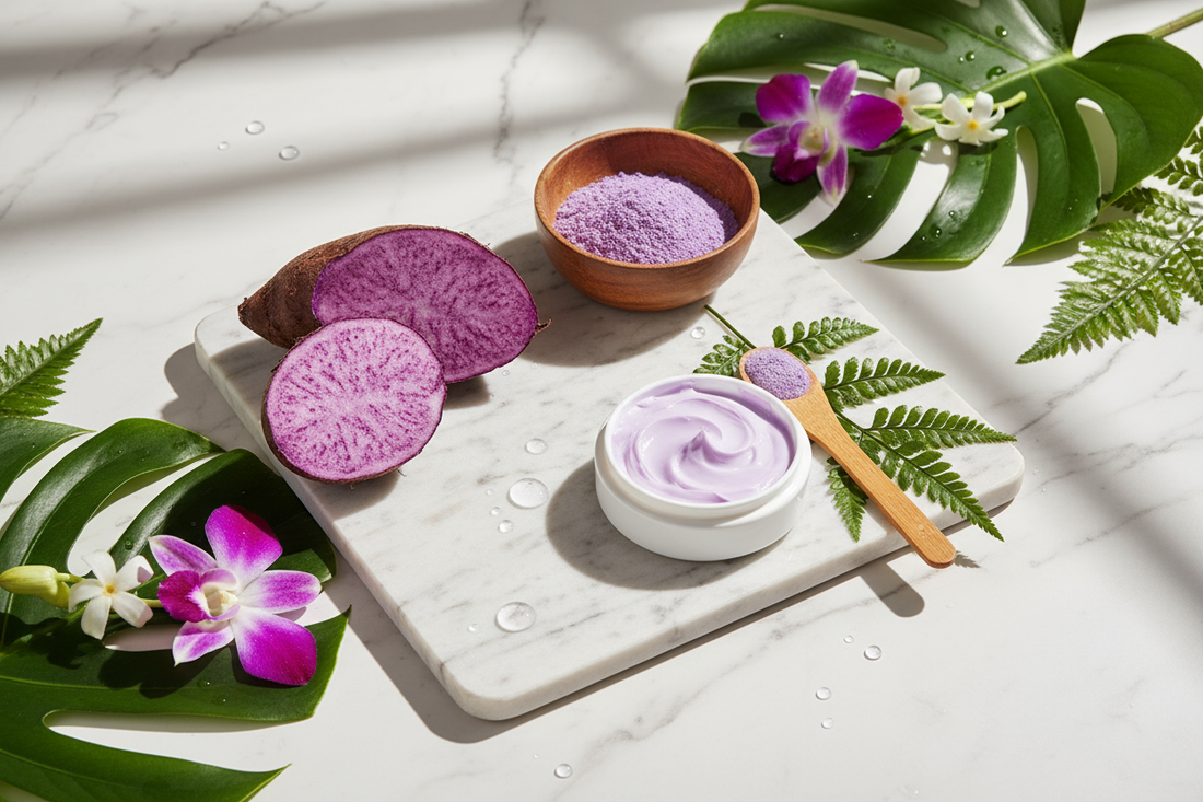 L’Ube et ses vertus pour la peau : le secret violet venu des Philippines