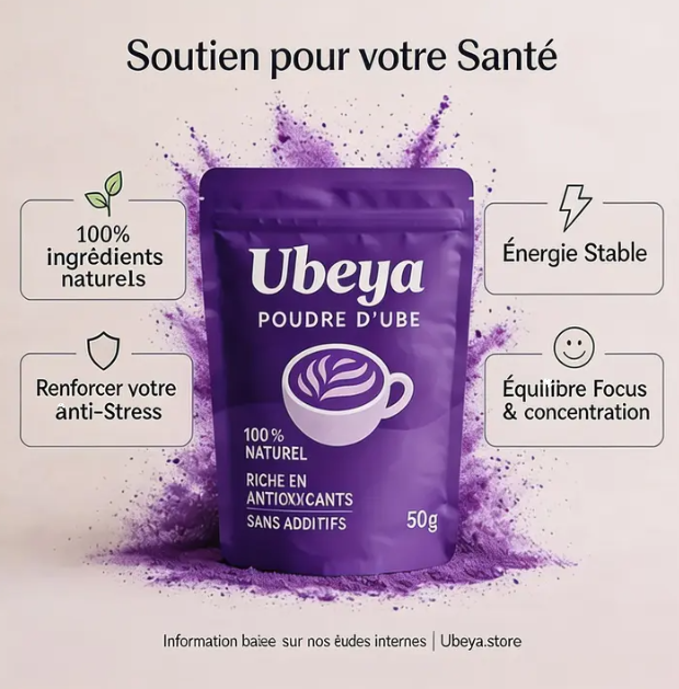 Poudre d’Ube (Igname Violet) – 50 g