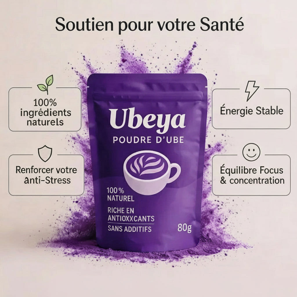 Poudre d’Ube (Igname Violet) – 50 g